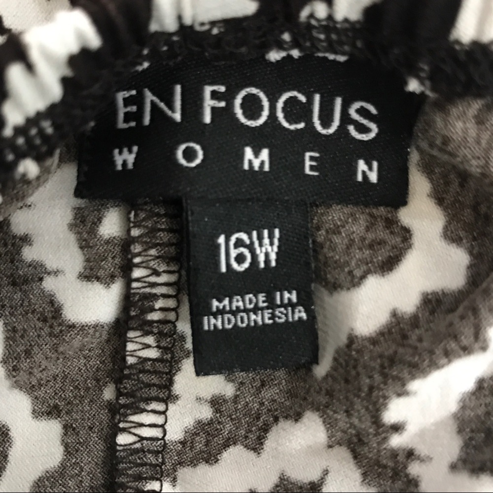 En Focus women’s dress size 16w sleeveless highlow - Picture 8 of 9